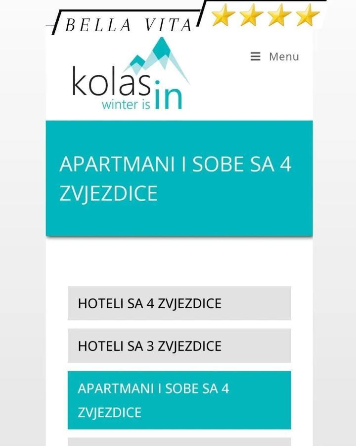Apartman Bella Vita Kolašin Extérieur photo